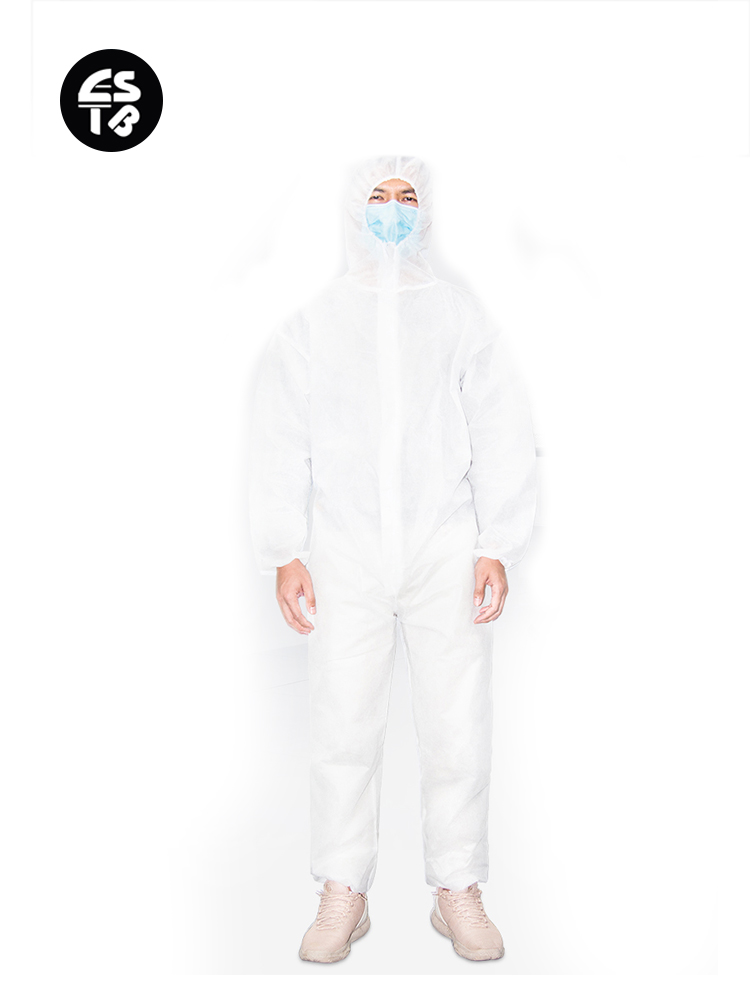 High quality disposable white work clothes non-woven work clothes